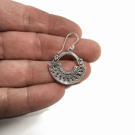 ORECCHINI in argento 925 | Ventaglio | Gioielli in argento