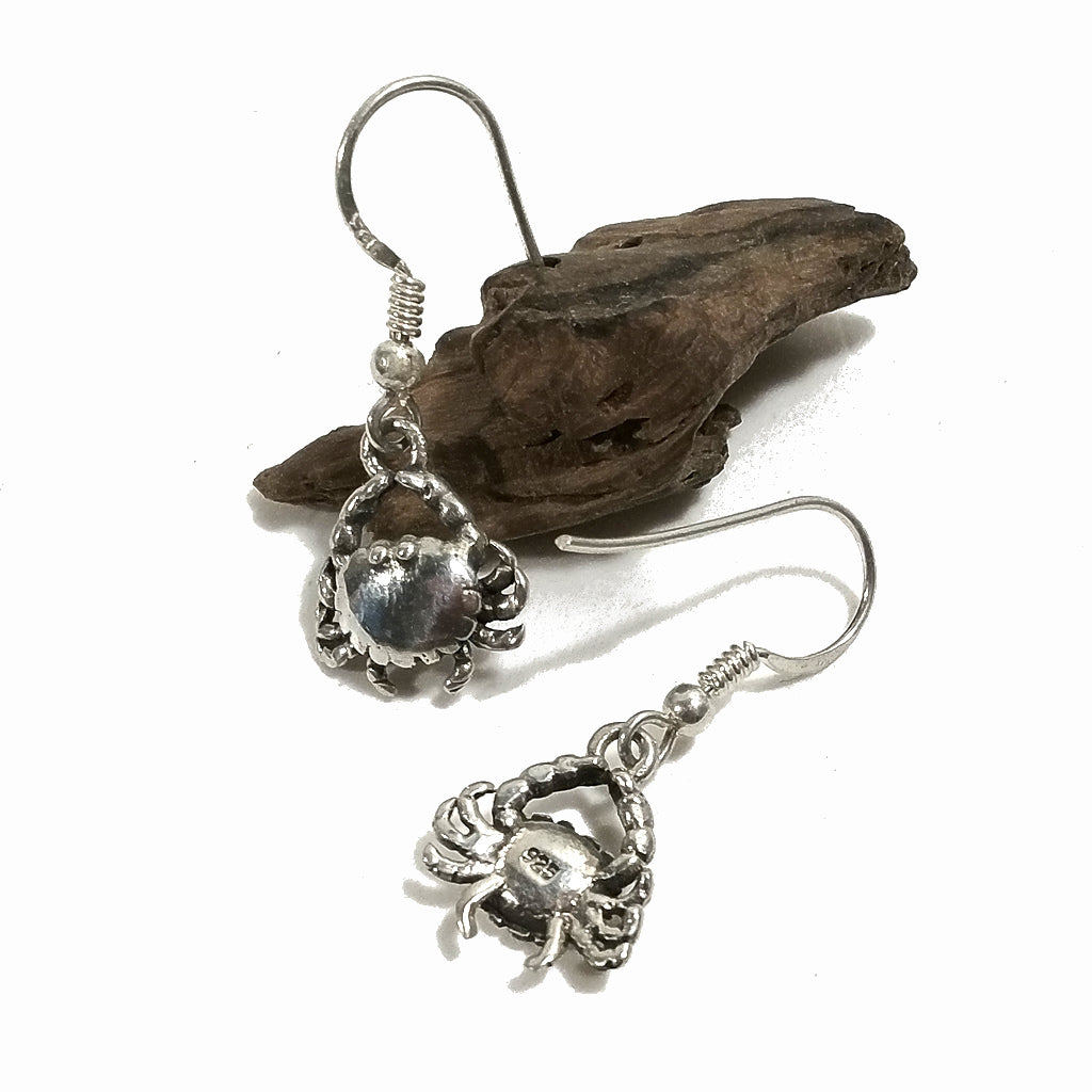 ORECCHINI in argento 925 | granchio | Gioielli da mare