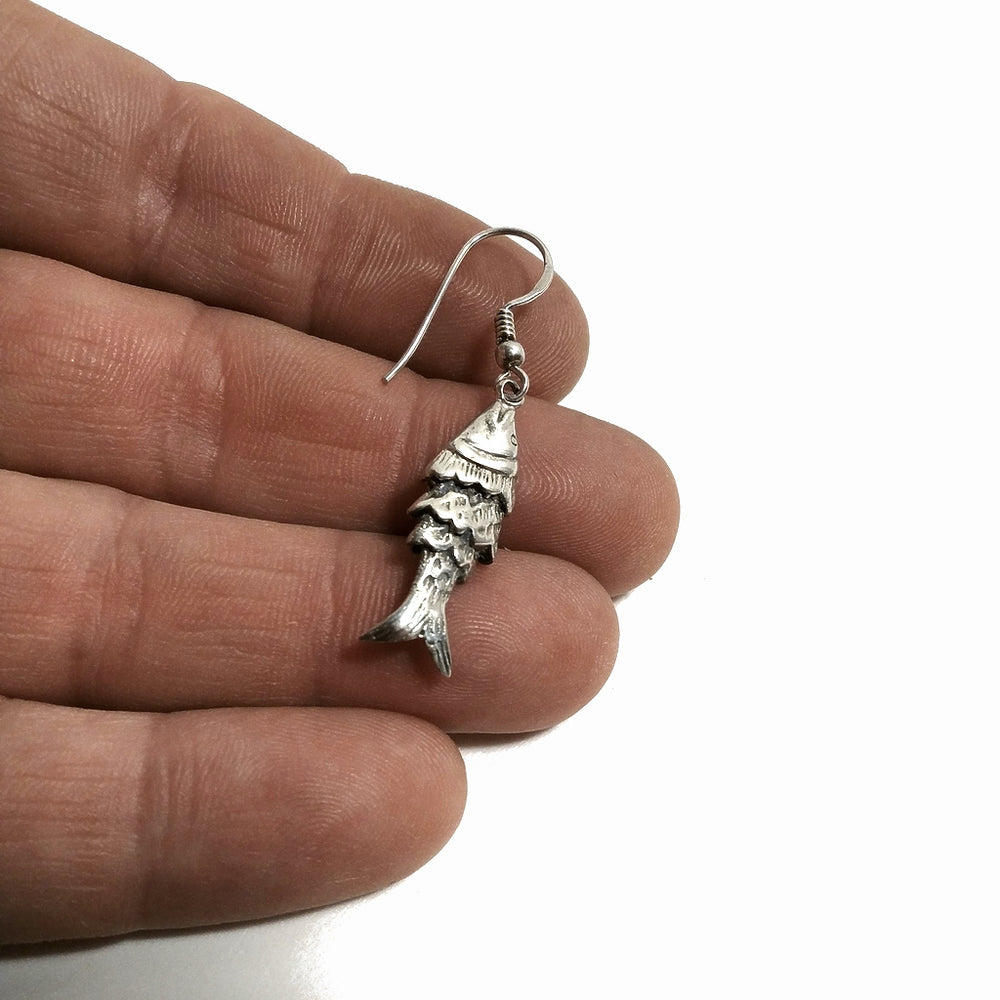 ORECCHINI in argento 925 | Pesce | Orecchini argento