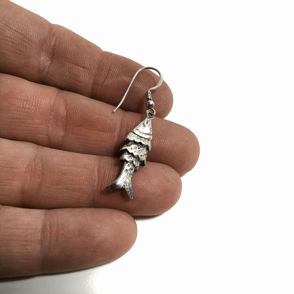 ORECCHINI in argento 925 | Pesce | Orecchini argento