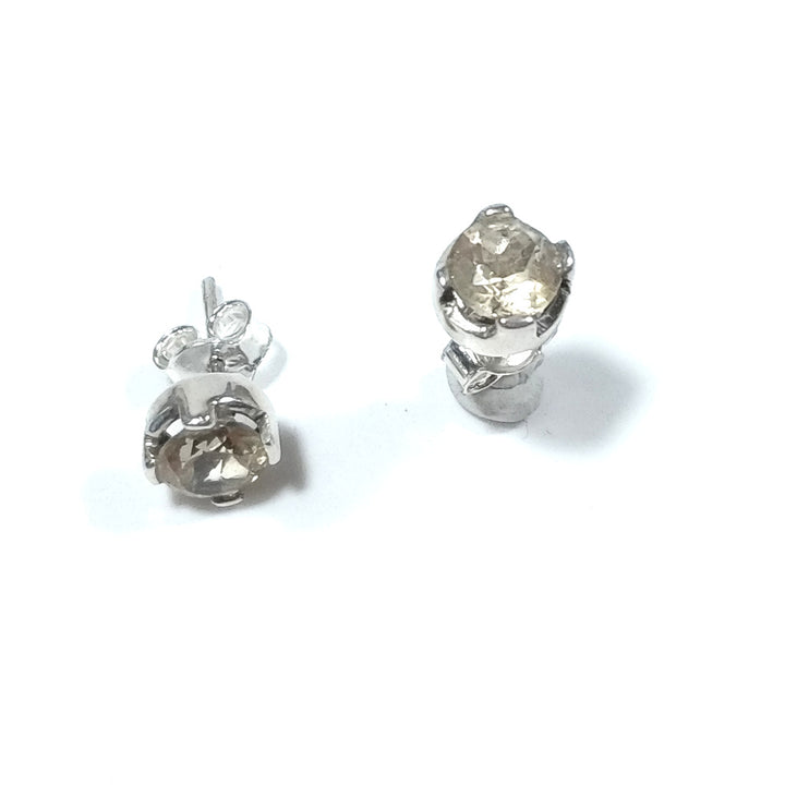 ORECCHINI Argento 925 ORECCHINI Citrino | Tappabuchi