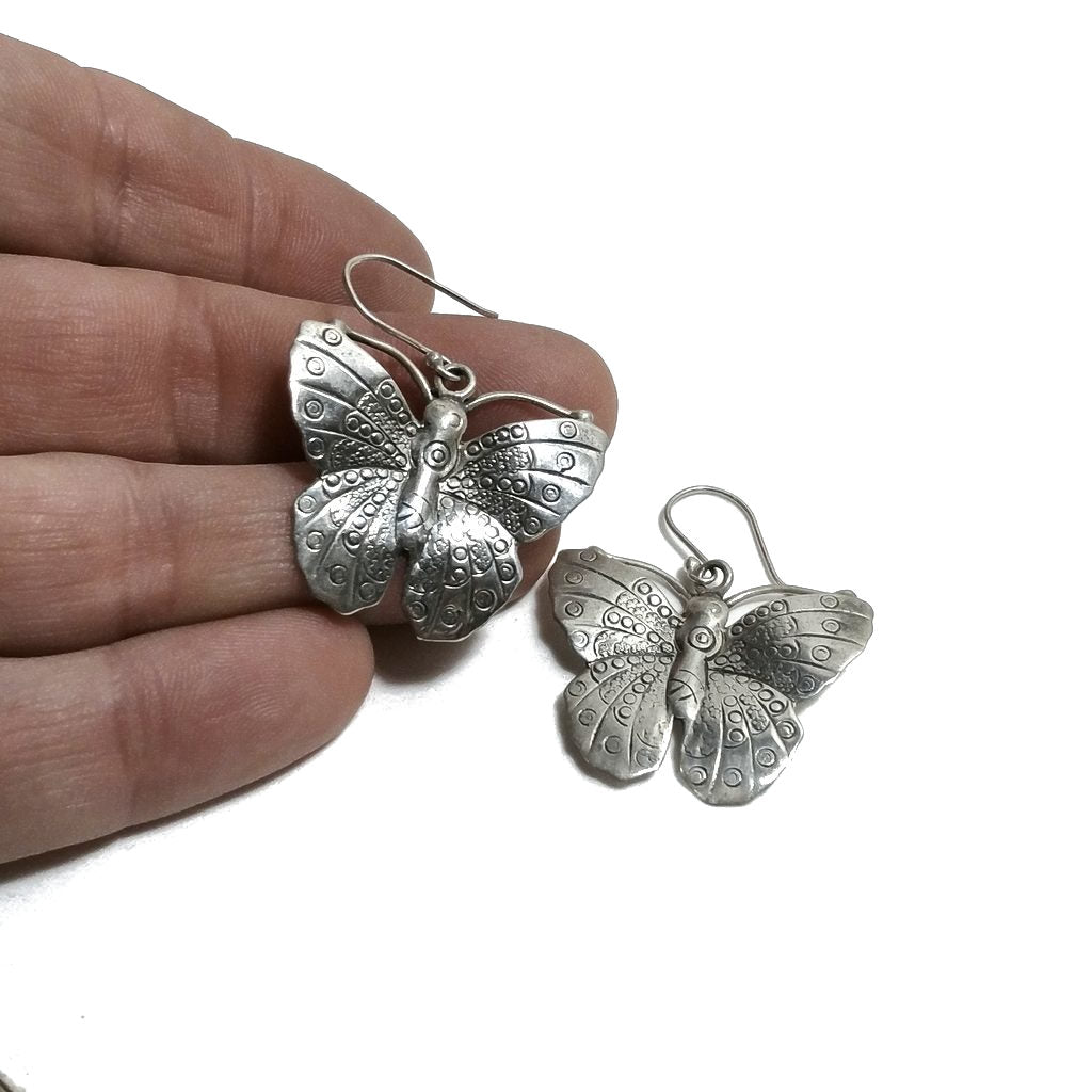 Copia del ORECCHINI Argento 925 ORECCHINI farfalla KAREN Tribù | orecchini artigianali