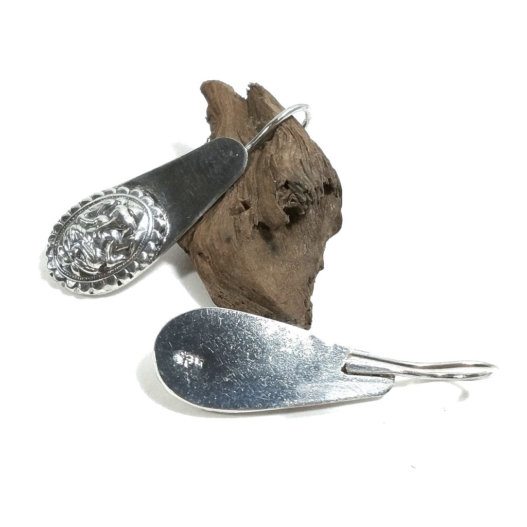 ORECCHINO etnico argento 925 GANESH | Gioielli etnici