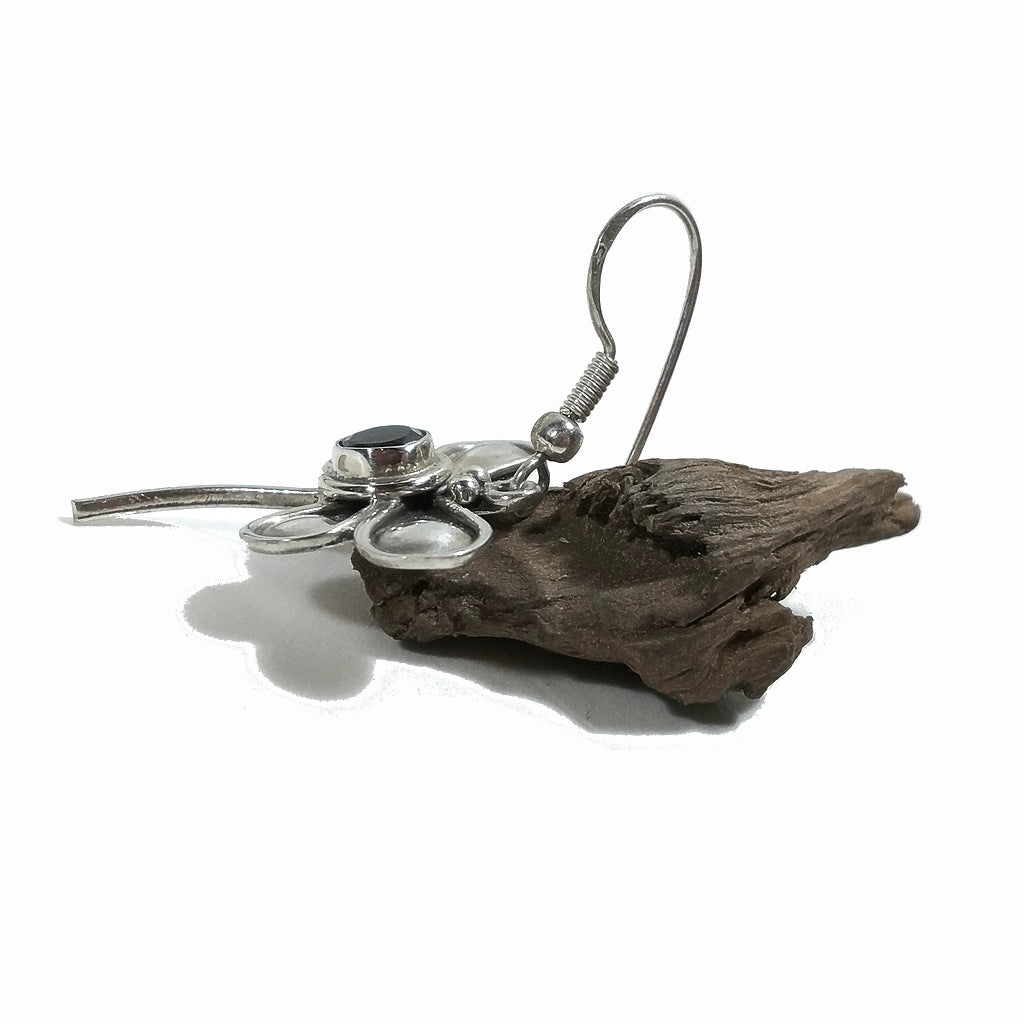 ORECCHINI etnici in argento 925 a forma di LIBELLULA | Orecchini in argento