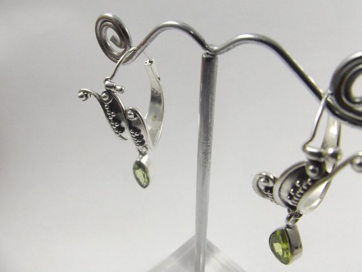ORECCHINI Peridot - argento 925