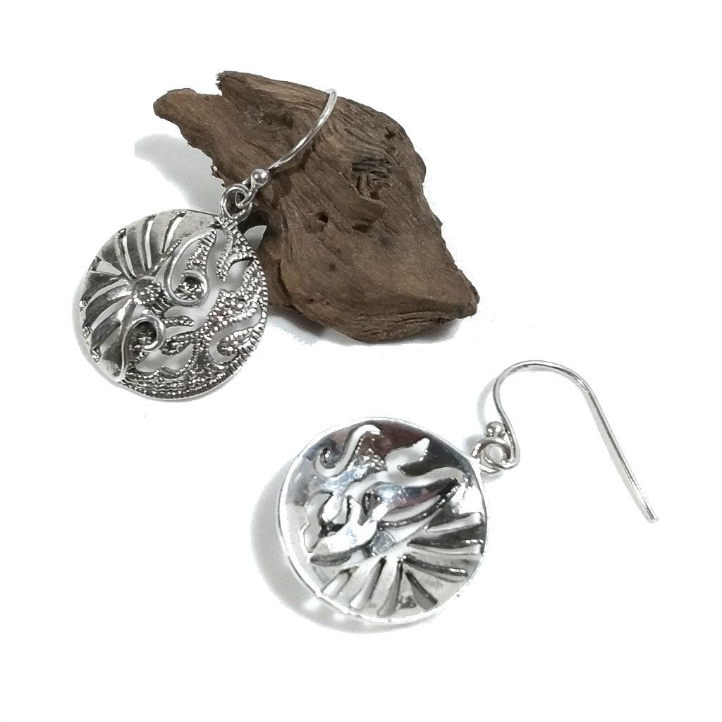 Orecchini ventaglio in argento 925 - DONNIKOTA