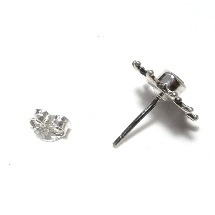 ORECCHINI ETNICI Argento 925 Orecchini artigianali Citrino | Stelle