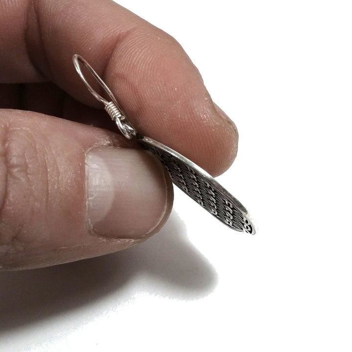 Orecchini in argento 925 con fiore della vita - NINGUTH