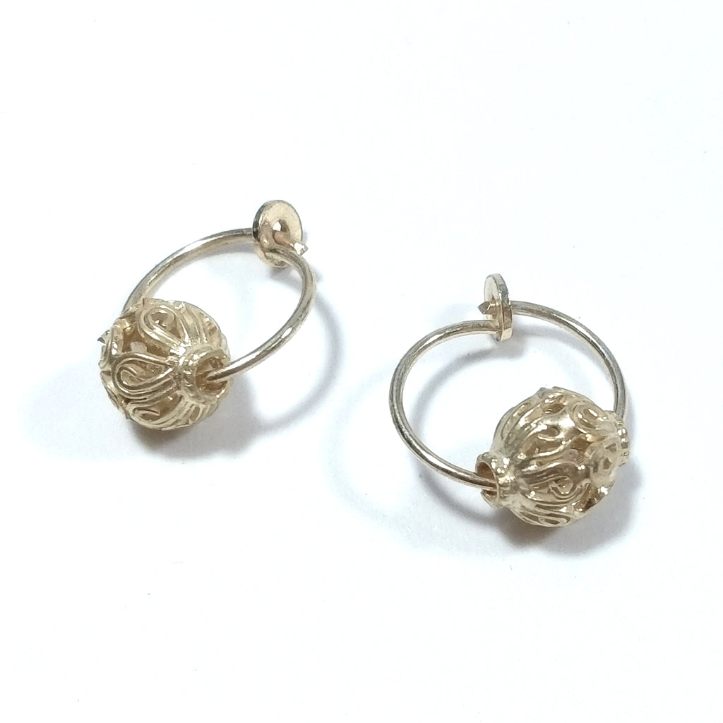 ETHNIC EARRINGS 18K Gold Handcrafted EARRINGS | ETHNIC