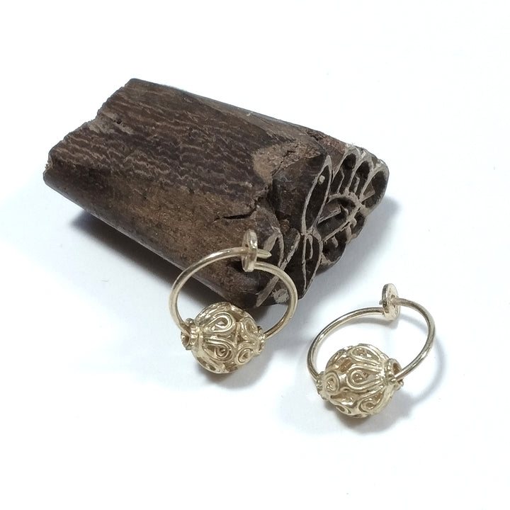 ETHNIC EARRINGS 18K Gold Handcrafted EARRINGS | ETHNIC