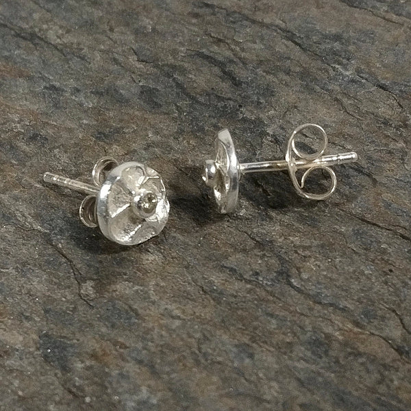 ORECCHINI - BODHI da lobo in ARGENTO artigianali | Tappabuchi in argento