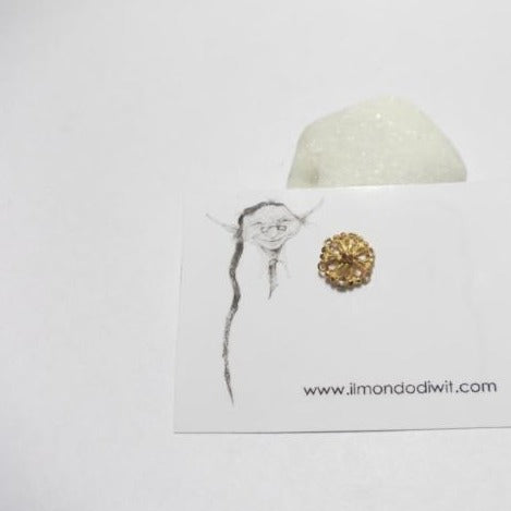 Orecchino da naso in oro 18 carati 8mm