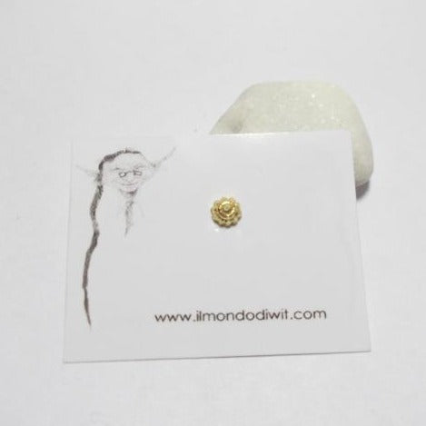 Orecchino da naso in oro 18  carati 5mm