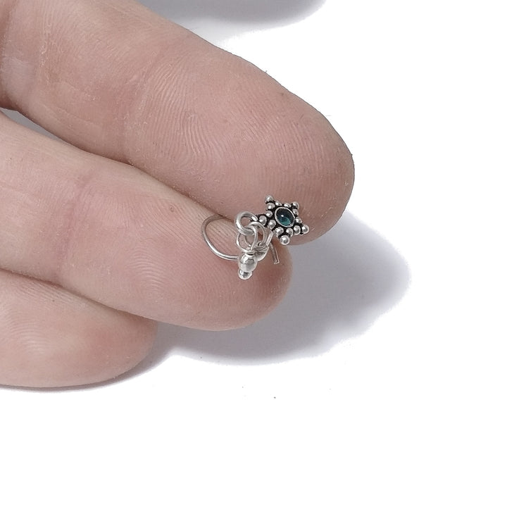 Orecchini da naso IBIZA | etnici con Spirale | Argento 925 | Piercing BOHO