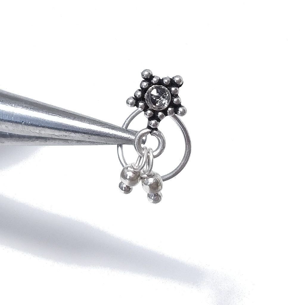 Orecchini da naso IBIZA | etnici con Spirale | Argento 925 | Piercing BOHO