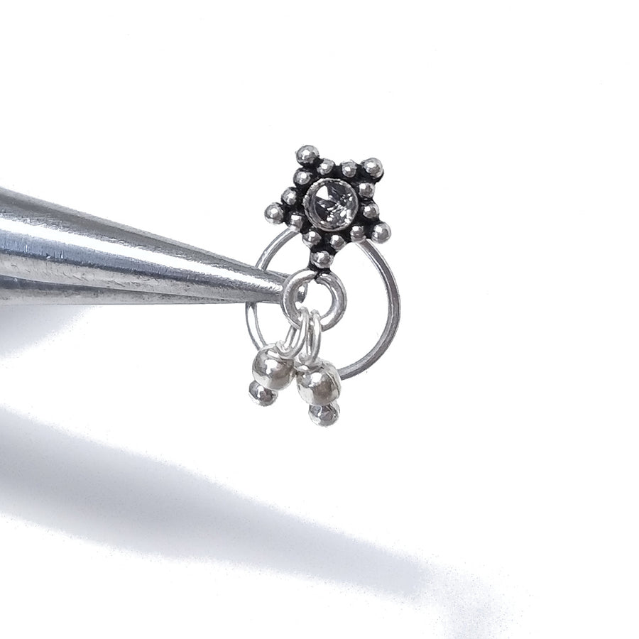 Orecchini da naso IBIZA | etnici con Spirale | Argento 925 | Piercing BOHO
