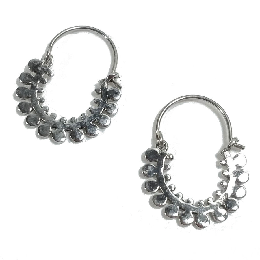 ORECCHINI ETNICI Argento 925 Orecchini artigianali | Cerchio