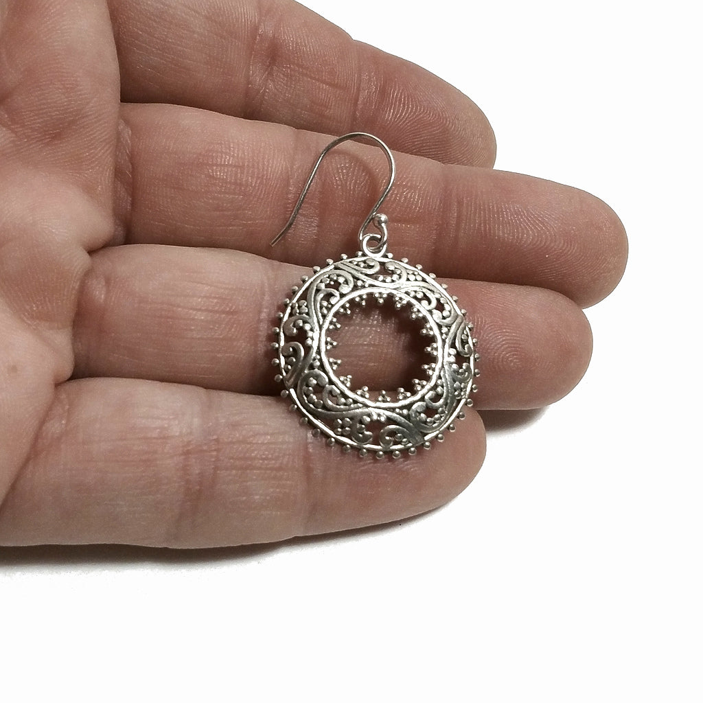 ORECCHINI in argento 925 in filigrana - DANBURA