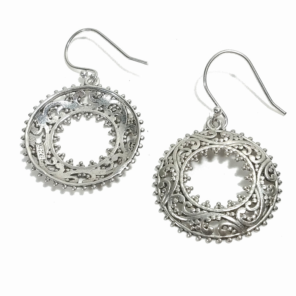 ORECCHINI in argento 925 in filigrana - DANBURA