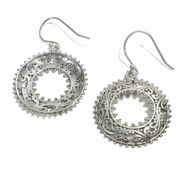 ORECCHINI in argento 925 in filigrana - DANBURA