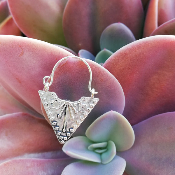 ORECCHINI etnici CHARU in ottone | ORECCHINI etnici in ottone | ilmondodiwit.com