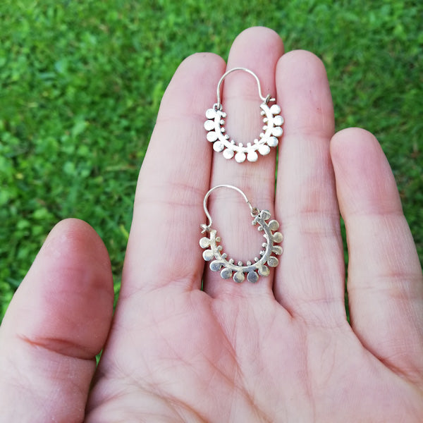 ORECCHINI etnici EKA in ottone | ORECCHINI etnici in ottone | ilmondodiwit.com