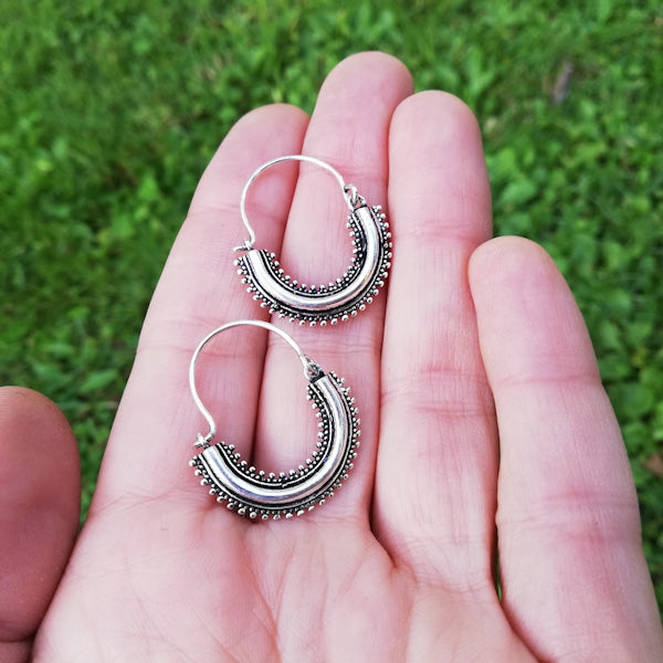 ORECCHINI etnici FALGUNI in ottone | ORECCHINI etnici in ottone | ilmondodiwit.com