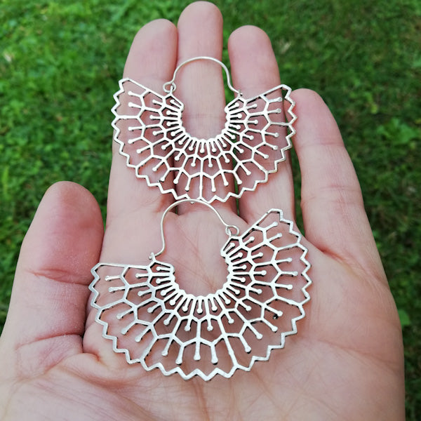 ORECCHINI etnici ISHITA in ottone | ORECCHINI etnici in ottone | ilmondodiwit.com