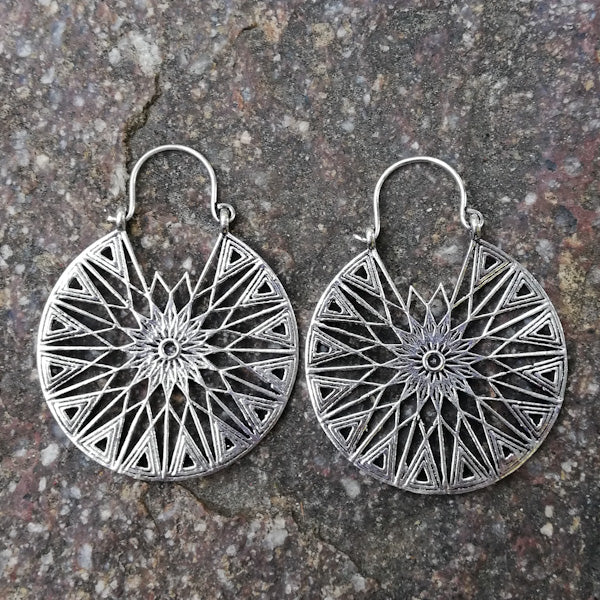 ORECCHINI etnici KAIA in ottone | ORECCHINI etnici in ottone | ilmondodiwit.com