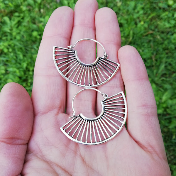 ORECCHINI etnici KASHVI in ottone | ORECCHINI etnici in ottone | ilmondodiwit.com