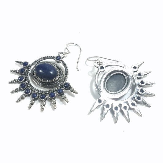ORECCHINI Argento 925 ORECCHINI artigianali Lapislazzuli | orecchini etnici