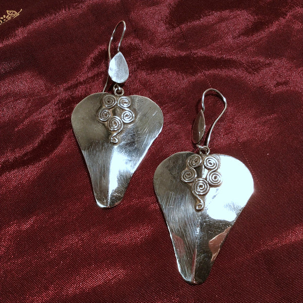 ORECCHINI a etnici ARHAAN argento - Orecchini spirale | ETNICO