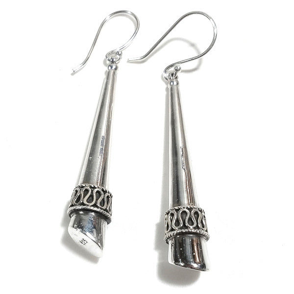 ORECCHINI a Bali BIVIT argento - Orecchini spirale | ETNICO