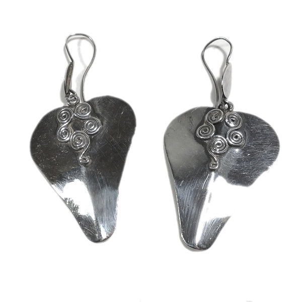 ORECCHINI a etnici ARHAAN argento - Orecchini spirale | ETNICO