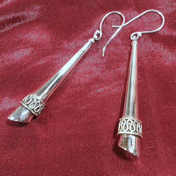 ORECCHINI a Bali BIVIT argento - Orecchini spirale | ETNICO