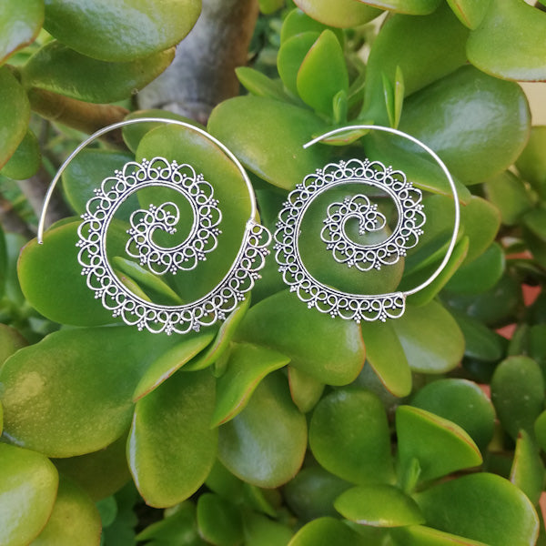 Orecchini etnici in ottone - MEHAR