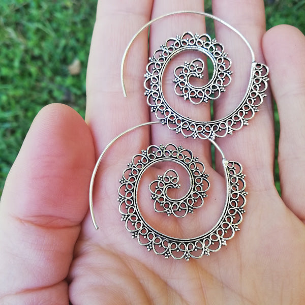 Orecchini etnici in ottone - MEHAR