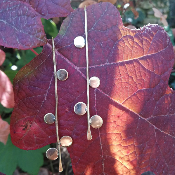 ORECCHINI etnici SALONI in ottone senza pietra | ORECCHINI etnici in ottone | ilmondodiwit.com