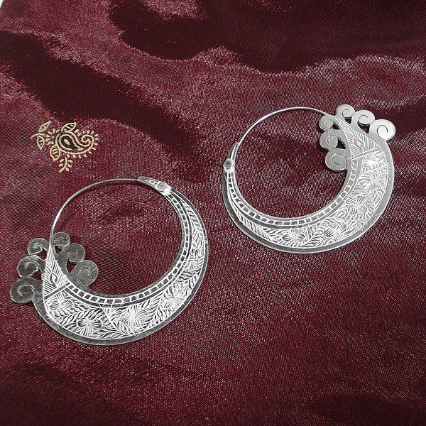 ORECCHINI etnici YAUVA in ottone senza pietra | ORECCHINI etnici in ottone | ilmondodiwit.com