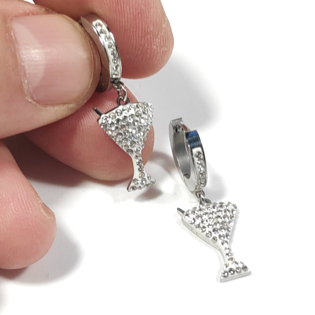 EARRINGS 316 L Surgical steel - Cocktail