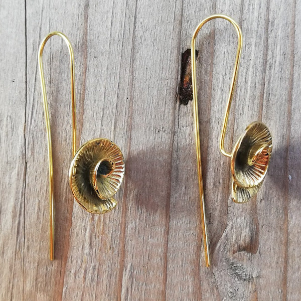 Orecchini etnici in ottone - ANANYA