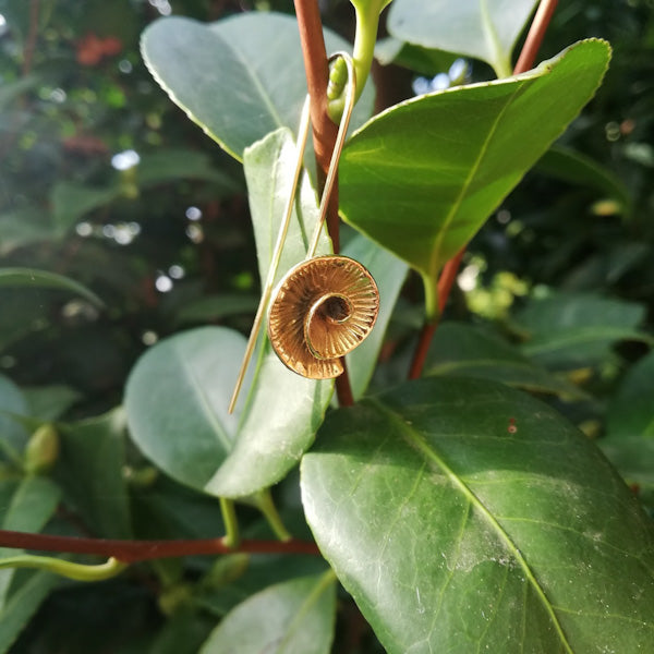 Orecchini etnici in ottone - ANANYA