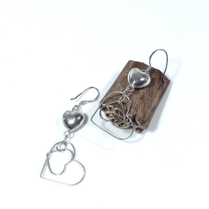 OHRRINGE 925 Silber OHRRINGE | Herzen