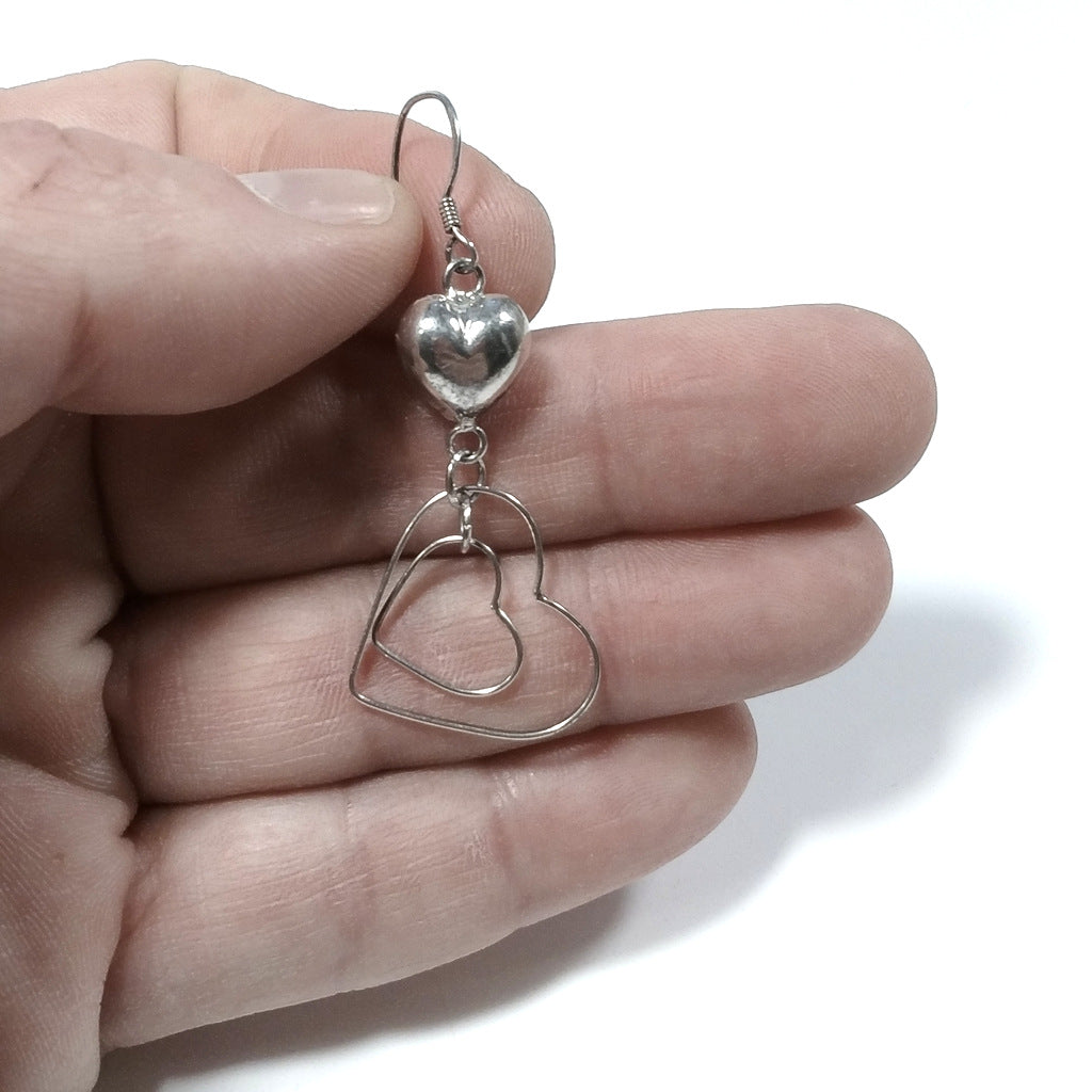 OHRRINGE 925 Silber OHRRINGE | Herzen