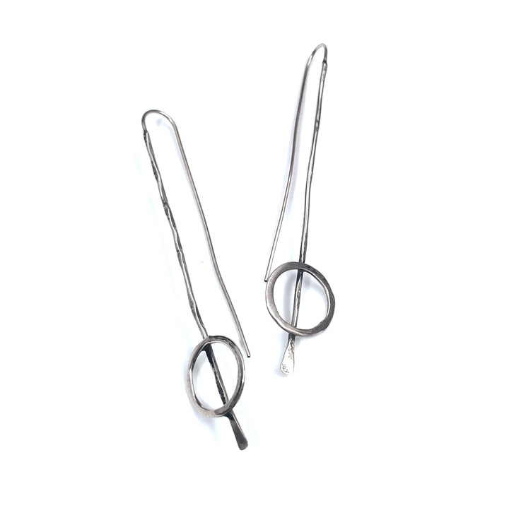 ORECCHINI Ottone lucido Orecchini artigianali | Gioiello contemporaneo