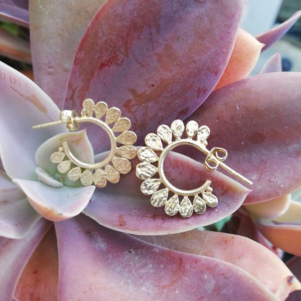 Orecchini etnici in ottone - FULLARA