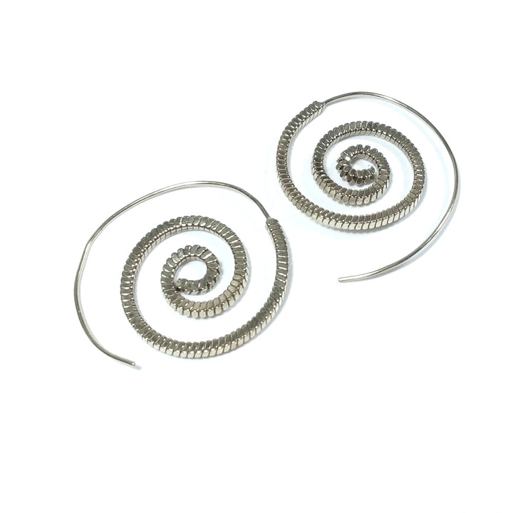 ORECCHINI ETNICI Ottone lucido ORECCHINI | SpiraleORECCHINI ETNICI Ottone lucido ORECCHINI | Spirale