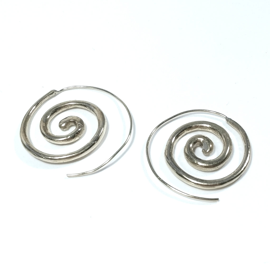 ORECCHINI ETNICI Ottone lucido ORECCHINI | SpiraleORECCHINI ETNICI Ottone lucido ORECCHINI - JURA