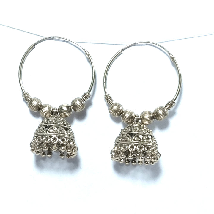 ETHNISCHE OHRRINGE OHRRINGE aus poliertem Messing | ETHNISCH