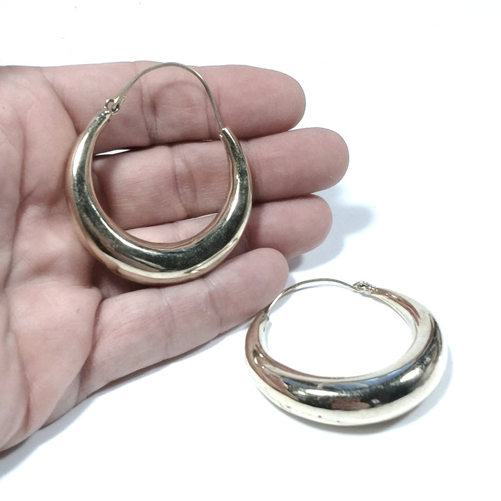ETHNIC EARRINGS Polished brass EARRINGS